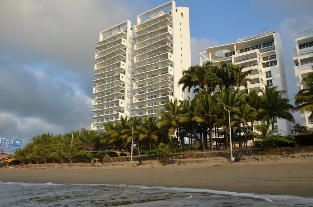 Resort Playa Azul Departamentos Frente Al Mar トンスパ エクステリア 写真