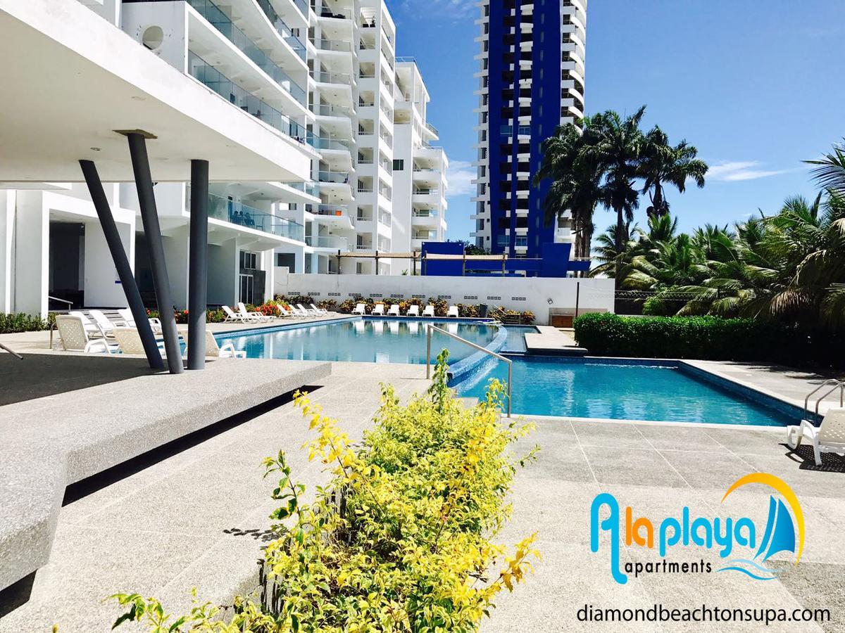 Resort Playa Azul Departamentos Frente Al Mar トンスパ エクステリア 写真